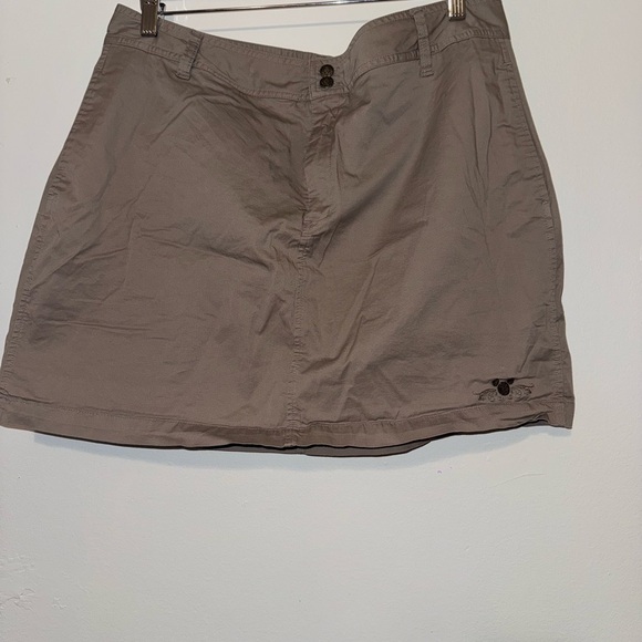 Disneyland Khaki Skirt Disney Size XL - Picture 1 of 5